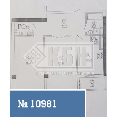 2-к квартира 62,50 кв.м 4/9 эт.