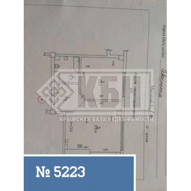 2-к квартира 62 кв.м 2/9 эт.