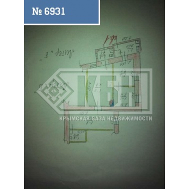 5-к квартира 63 кв.м 1/1 эт.