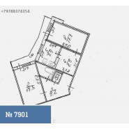 Симферополь, 2-к квартира 74 кв.м 5/9 эт.