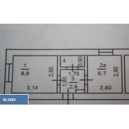 Симферополь, 2-к квартира 20 кв.м 2/3 эт.